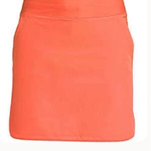 Lands’ End Quick Dry Elastic Waist Active Board Skort Swim 24W